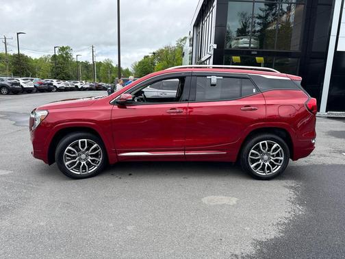 Volcanic Red Tintcoat 2024 GMC Terrain Denali
