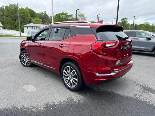 Volcanic Red Tintcoat 2024 GMC Terrain Denali