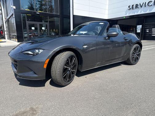 Machine Gray Metallic 2026 Mazda MX-5 Miata Grand Touring