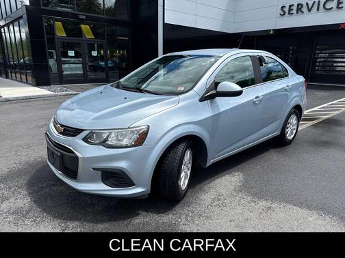 Arctic Blue Metallic 2018 Chevrolet Sonic LT