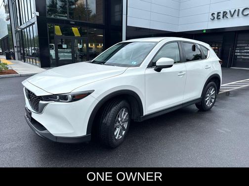 Snowflake White Pearl Mica 2022 Mazda CX-5 2.5 S Preferred Package