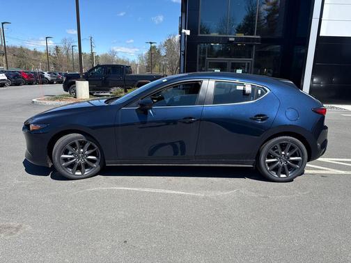 Deep Crystal Blue Mica 2026 Mazda Mazda3 FWD w/Preferred Package