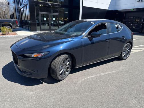 Deep Crystal Blue Mica 2026 Mazda Mazda3 FWD w/Preferred Package