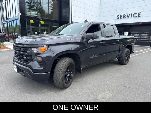 Dark Ash Metallic 2022 Chevrolet Silverado 1500 Custom