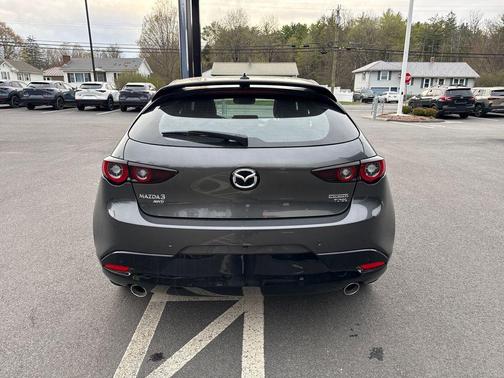 Machine Gray Metallic 2026 Mazda Mazda3 2.5 Turbo AWD