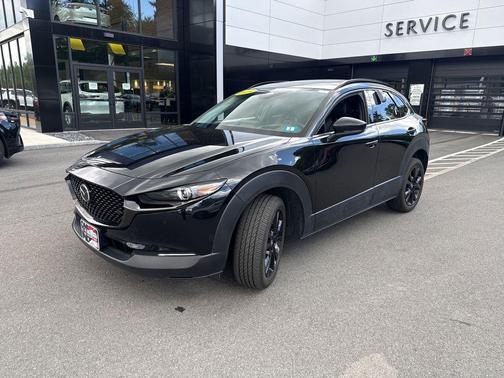 Jet Black Mica 2025 Mazda CX-30 2.5 Turbo Premium Plus Package