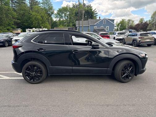 Jet Black Mica 2025 Mazda CX-30 2.5 Turbo Premium Plus Package