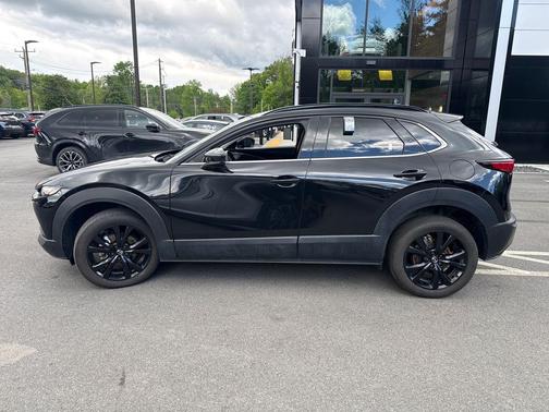 Jet Black Mica 2025 Mazda CX-30 2.5 Turbo Premium Plus Package