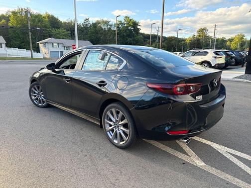 Jet Black Mica 2026 Mazda Mazda3 FWD w/Preferred Package