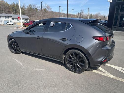 Machine Gray Metallic 2021 Mazda Mazda3 2.5 Turbo AWD