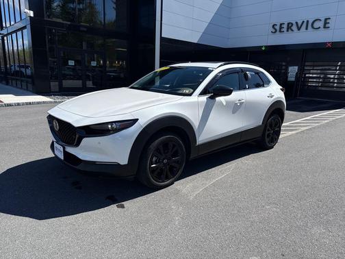 Snowflake White Pearl Mica 2025 Mazda CX-30 2.5 Turbo Premium Plus Package