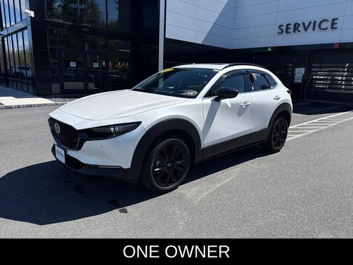 Snowflake White Pearl Mica 2025 Mazda CX-30 2.5 Turbo Premium Plus Package