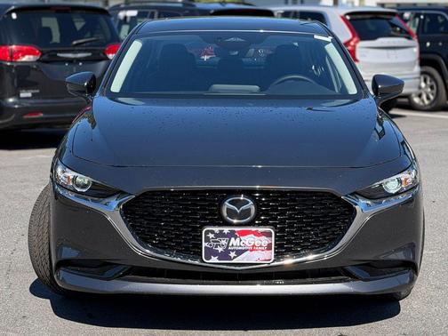 Machine Gray Metallic 2026 Mazda Mazda3 FWD w/Preferred Package