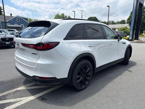 Rhodium White Premium 2026 Mazda CX-90 PHEV Premium Sport