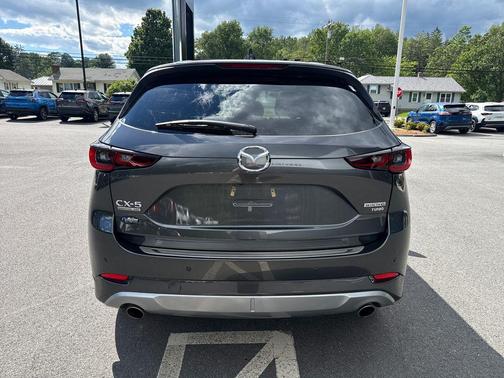 Machine Gray Metallic 2025 Mazda CX-5 2.5 Turbo Signature