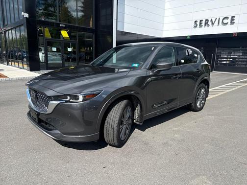 Machine Gray Metallic 2025 Mazda CX-5 2.5 Turbo Signature