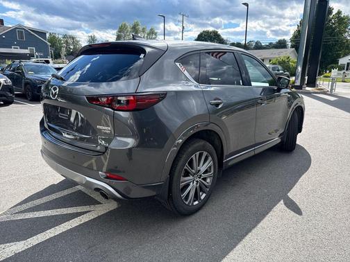 Machine Gray Metallic 2025 Mazda CX-5 2.5 Turbo Signature