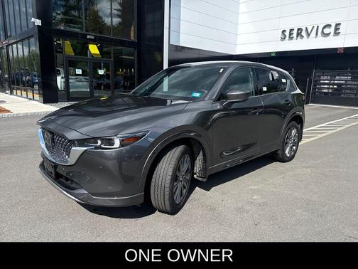 Machine Gray Metallic 2025 Mazda CX-5 2.5 Turbo Signature