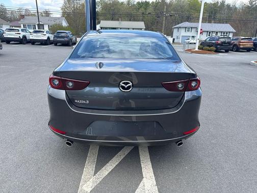 Machine Gray Metallic 2026 Mazda Mazda3 FWD w/Preferred Package