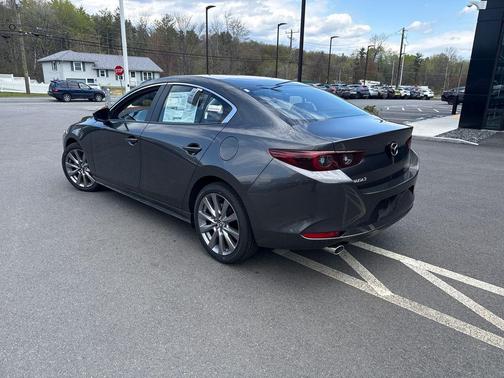 Machine Gray Metallic 2026 Mazda Mazda3 FWD w/Preferred Package