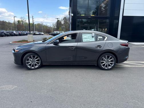 Machine Gray Metallic 2026 Mazda Mazda3 FWD w/Preferred Package
