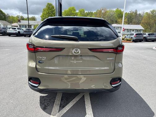 Zircon Sand Metallic 2025 Mazda CX-70 PHEV Premium Package