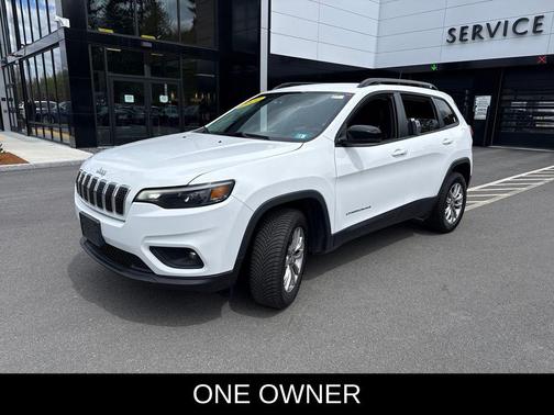 Bright White Clearcoat 2022 Jeep Cherokee Latitude Lux