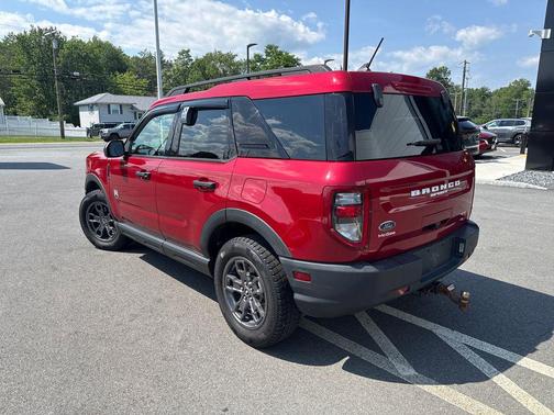 Rapid Red Metallic Tinted Clearcoat 2021 Ford Bronco Sport Big Bend
