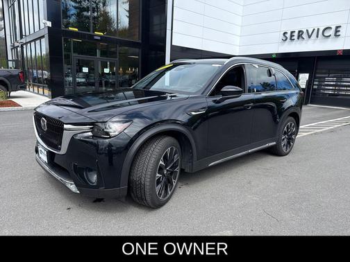 Jet Black Mica 2024 Mazda CX-90 PHEV Premium Plus