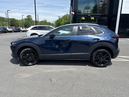 Deep Crystal Blue Mica 2025 Mazda CX-30 2.5 S Select Sport