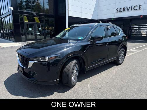 Jet Black Mica 2025 Mazda CX-5 2.5 S Select Package