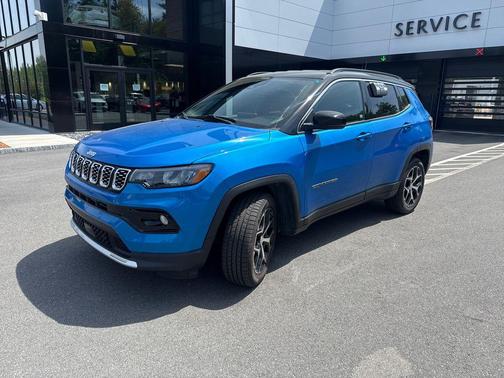 Hydro Blue Pearlcoat 2024 Jeep Compass Limited