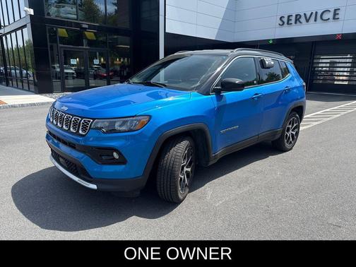 Hydro Blue Pearlcoat 2024 Jeep Compass Limited