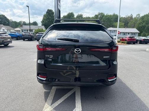 Jet Black Mica 2025 Mazda CX-70 PHEV Premium Package