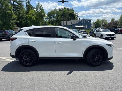 Rhodium White Metallic 2025 Mazda CX-5 2.5 S Carbon Edition