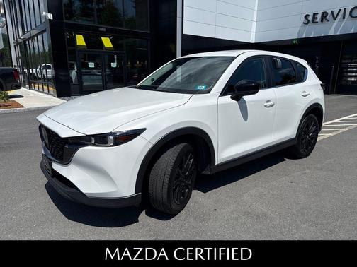 Rhodium White Metallic 2025 Mazda CX-5 2.5 S Carbon Edition