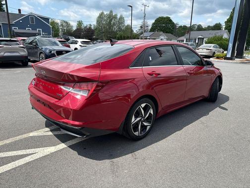 Scarlet Red Pearl 2023 Hyundai ELANTRA HEV Limited