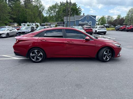 Scarlet Red Pearl 2023 Hyundai ELANTRA HEV Limited
