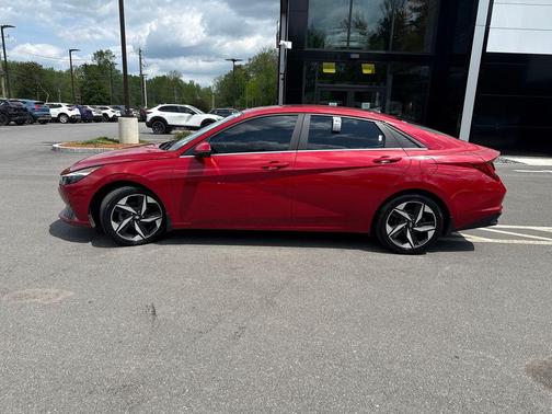 Scarlet Red Pearl 2023 Hyundai ELANTRA HEV Limited