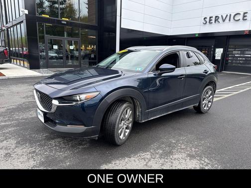 Deep Crystal Blue Mica 2023 Mazda CX-30 2.5 S Select Package