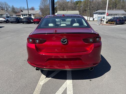Soul Red Crystal Metallic 2025 Mazda Mazda3 2.5 Turbo AWD