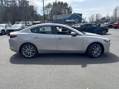 Platinum Quartz Metallic 2026 Mazda Mazda3 FWD w/Preferred Package