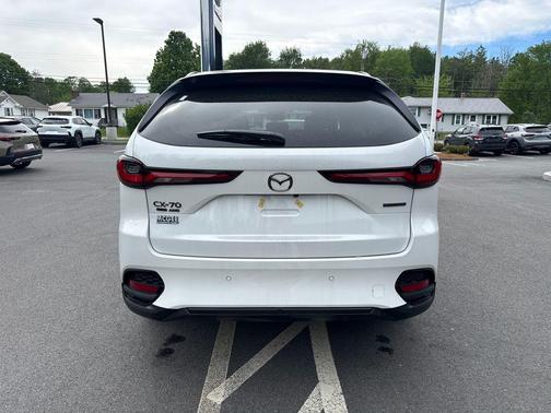 Rhodium White Premium 2026 Mazda CX-70 PHEV SC Plus