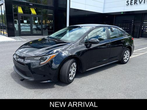 Midnight Black Metallic 2023 Toyota Corolla LE
