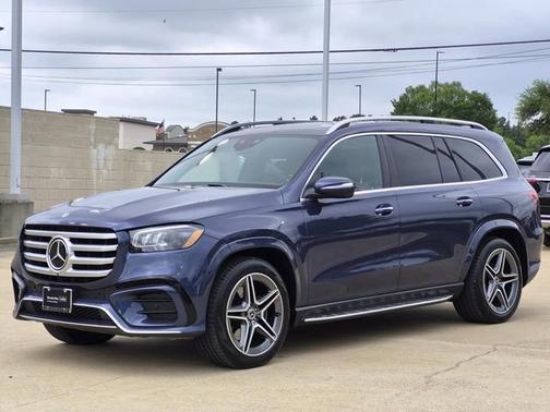 Twilight Blue Metallic 2024 Mercedes-Benz GLS 450