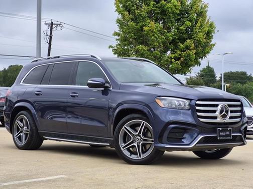 Twilight Blue Metallic 2024 Mercedes-Benz GLS 450