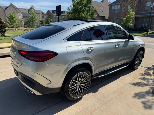 Cirrus Silver Metallic 2025 Mercedes-Benz AMG GLE 53 4MATIC+ Coupe