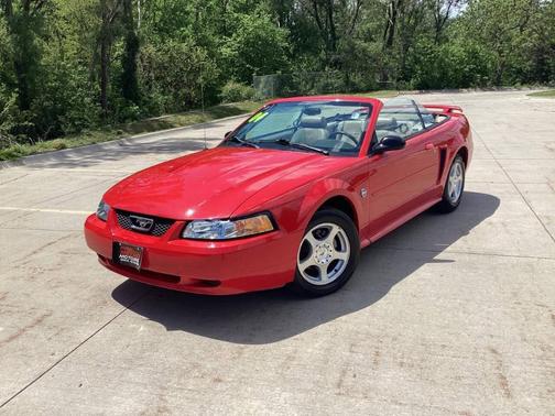 Red 2004 Ford Mustang Deluxe
