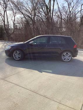 Black 2015 Volkswagen Golf TSI S