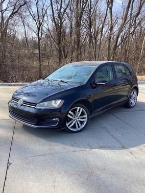 Black 2015 Volkswagen Golf TSI S